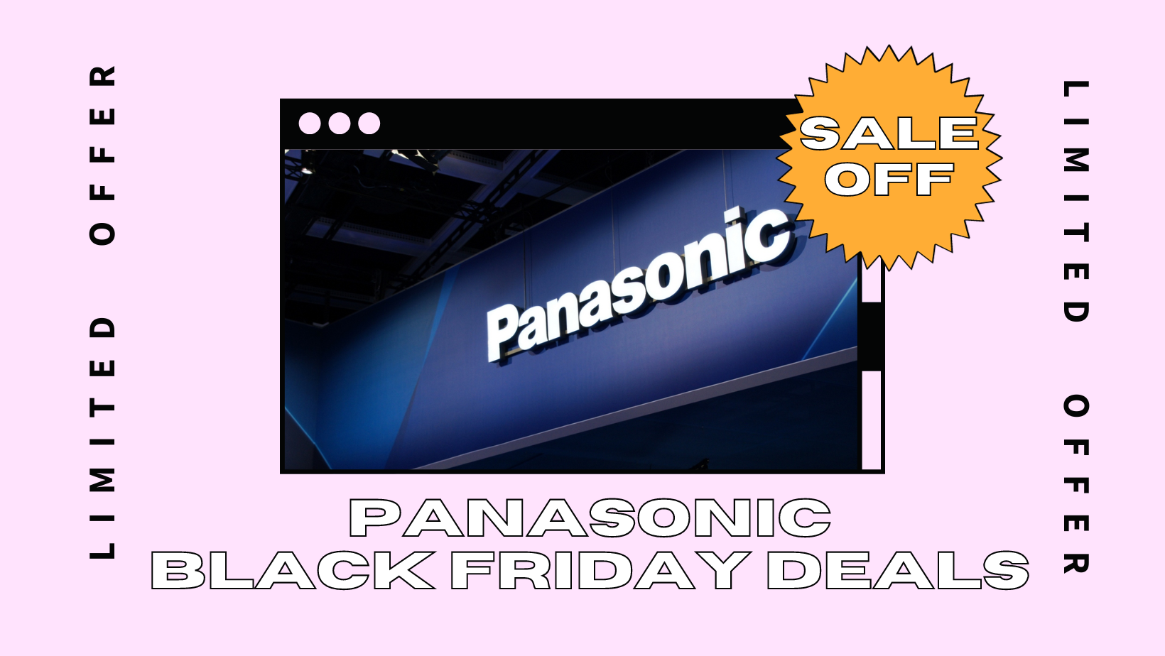 Panasonic Black Friday Deals