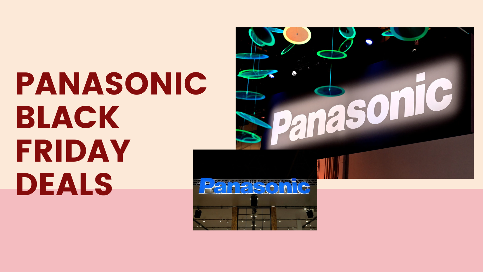 Panasonic Black Friday Deals